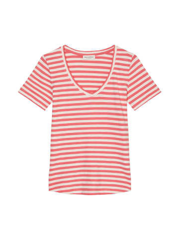 Marc O'Polo Ringel-T-Shirt regular in multi/ melon red