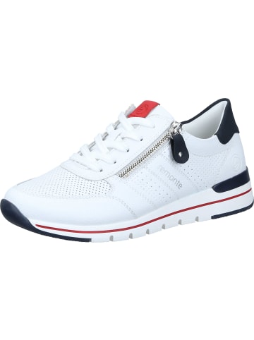 remonte Schnürschuhe in weiss/pazifik/flamme