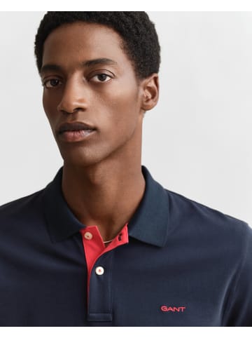 Gant Poloshirt in marine - 0014