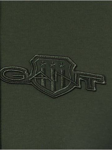 Gant Kapuzenpullover in khaki - 0001