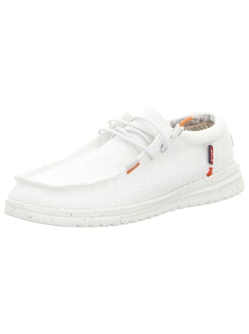 Fusion Sportlicher Schnürschuh in weiss