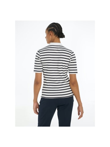 Tommy Hilfiger T-Shirt in breton desert sky-ecru