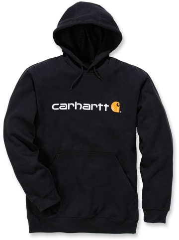 CARHARTT  Hoodie "Signature Logo MW 100074" in Schwarz