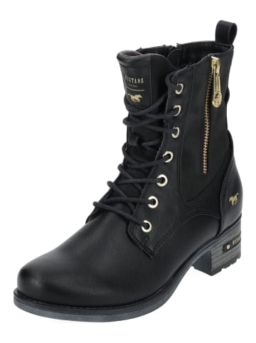 Mustang Stiefelette in Schwarz