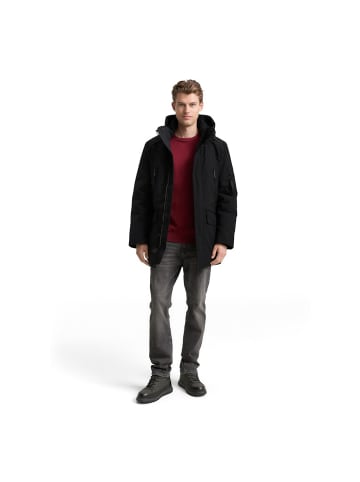 Tom Tailor Mantel in Black