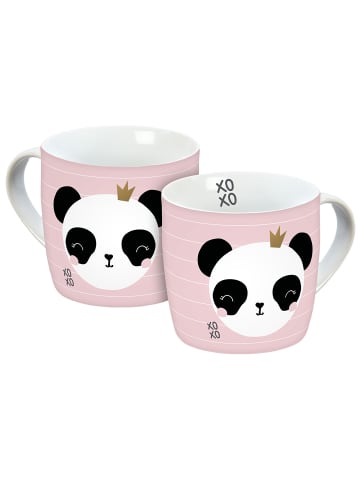 Geda Labels Tasse Panda XOXO in Rosa - 300 ml