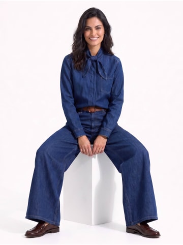 Marie Lund Barrel-Jeans in dark stone