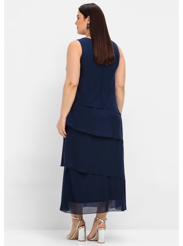 sheego Abendkleid in marine