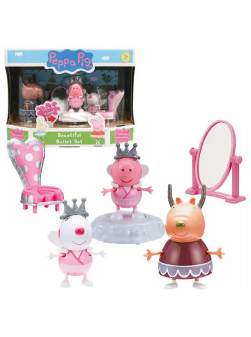 Peppa Pig Peppa's Ballettschule | Spielset | Peppa Pig | 3 Figuren & Accessoires