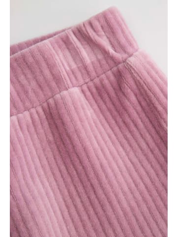Coccodrillo Cord-Leggings mit langem Hosenbein in gedämpftes Rosa