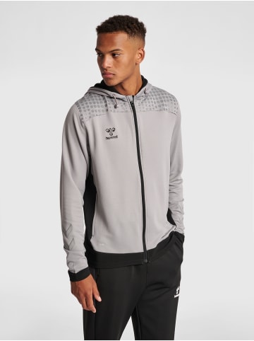 Hummel Reißverschluss Kapuzenpullover Hmllead Herren in GREY MELANGE