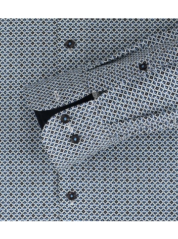 CASAMODA Langarm FreizeitHemd für Herren in blau