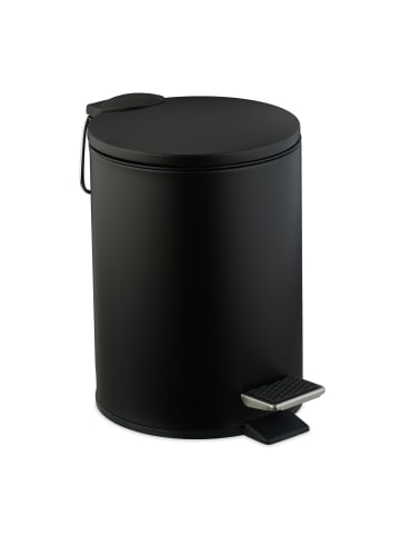 relaxdays Kosmetikeimer in Schwarz - 3 Liter