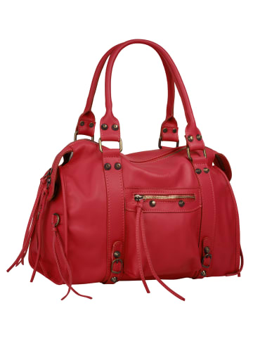 Forty degrees Shopper echt Leder in rot