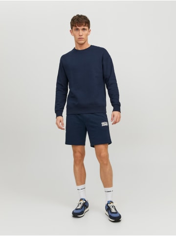 Jack & Jones Kurze Jogginghose Sweat Shorts JPSTNEWSOFT in Navy