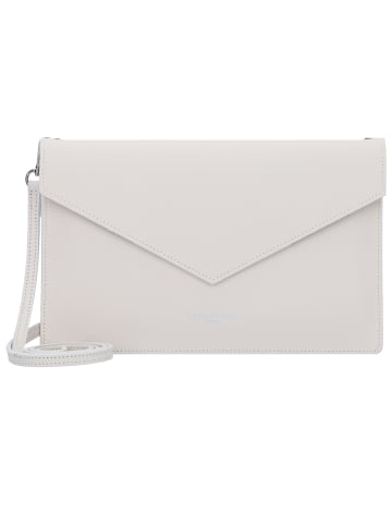 Lancaster Pur & Element City Clutch Tasche Leder 26 cm in ecru-in-cha