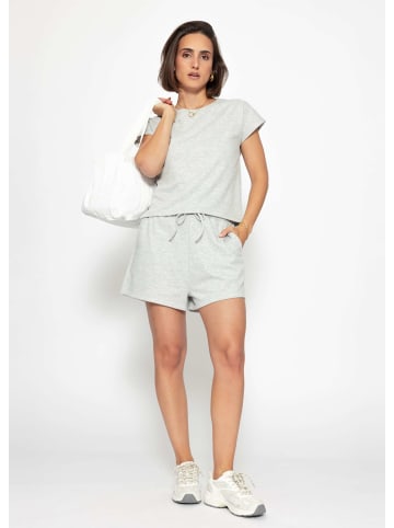 SASSYCLASSY Lässige Sweatshorts in Grau