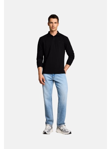 Tom Tailor Poloshirt in schwarz