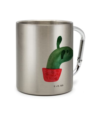 Mr. & Mrs. Panda Teetasse Kaktus Mama ohne Spruch in Silber