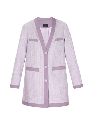 DreiMaster Women Coat in light lavender glitter