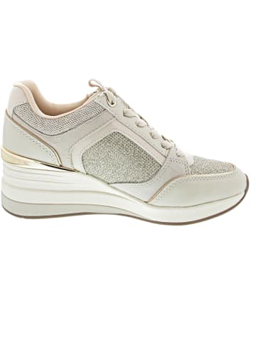 Tamaris sportlicher Schnürer Beige