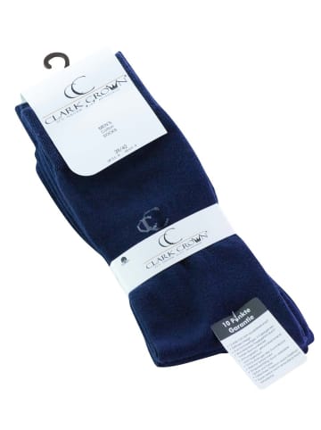 Clark Crown® Business Socks 6 Paar in marine blau