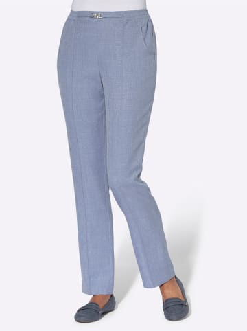 WITT WEIDEN Schlupfhose in taubenblau-meliert