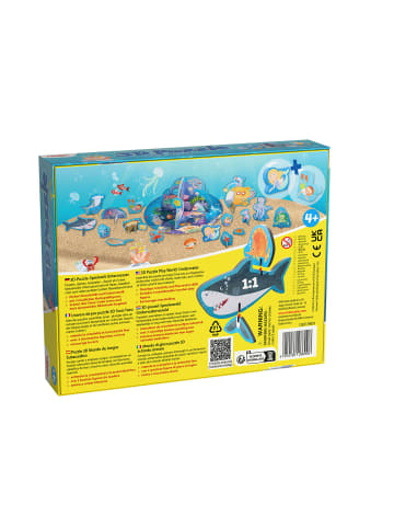 Haba Steckpuzzle 3D Puzzle Unter Wasser in mehrfarbig