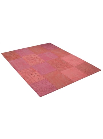 Kayoom Wohnzimmer Teppich – Kurzflorteppich Lyrical 210 in multi - rot - rechteckig