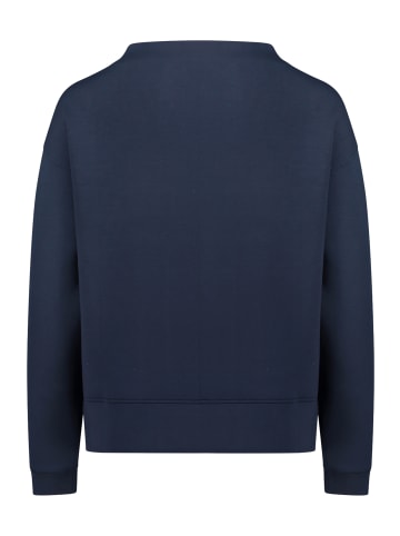 Betty Barclay Sweatshirt mit Stehkragen in dunkelblau