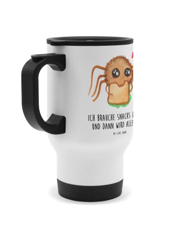 Mr. & Mrs. Panda Thermobecher Spinne Agathe Sandwich mit Spruch in Weiß