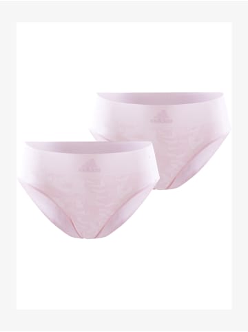 adidas Slip High Leg Brief in pink print