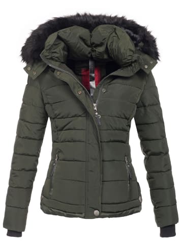 Navahoo Winterjacke B301 in Olivgrün