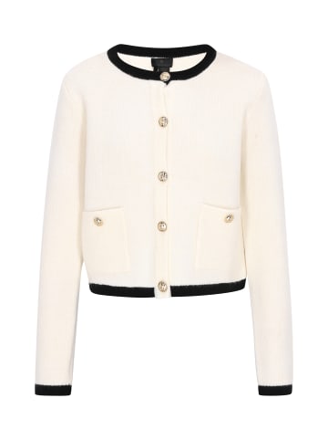 DreiMaster Klassik Cardigan in offwhite black