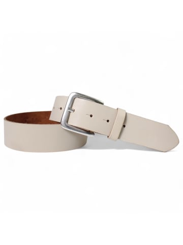 FRONHOFER Ledergürtel in Creme