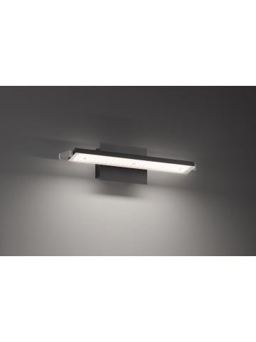 FISCHER & HONSEL LED-Wandleuchte Pare TW in Sandschwarz / weiß -  (L)11 x (B)40 x (H)10 cm