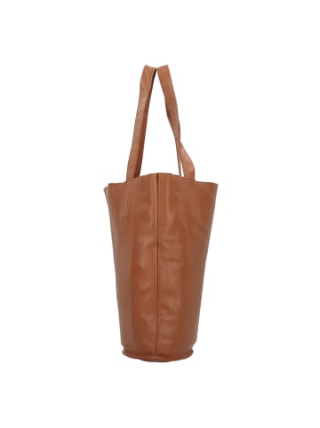 Greenburry Nappa Shopper Tasche Leder 43 cm in caramel