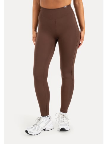 SMILODOX Leggings Ravela in Braun