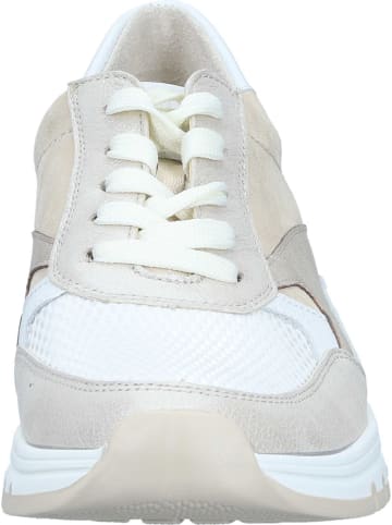 WALDLÄUFER Schnürschuhe in beige/weiss/lightgrey