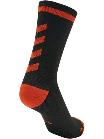 Hummel Low Socken Elite Indoor Multisport Erwachsene in BLACK/RED
