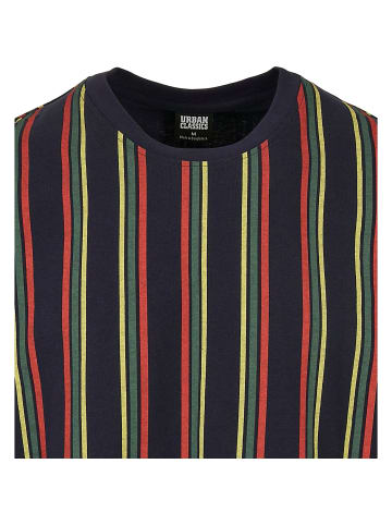 Urban Classics Urban Classics T-Shirts in midnightnavy/burnedred