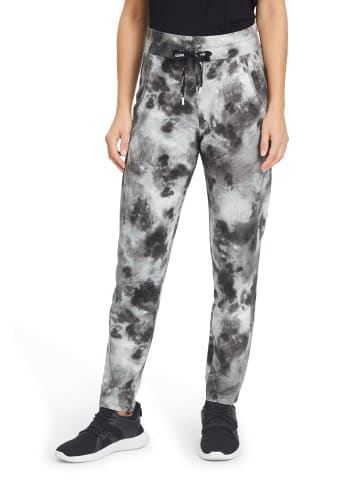 Betty Barclay Joggingpant mit elastischem Bund in Schwarz/Grau