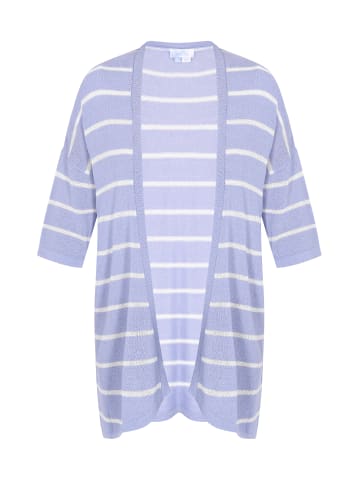 usha BLUE LABEL Women Cardigan in light blue offwhite