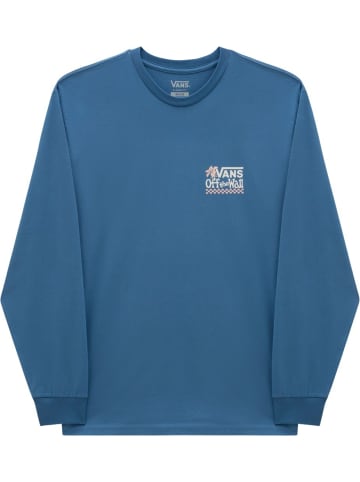 Vans T-Shirt "Petal And Pest Ls Tee" in Blau