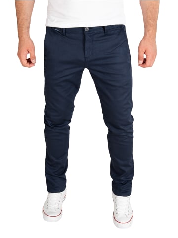 Pittman Stretch Chino Hose Andrew in Dunkelblau