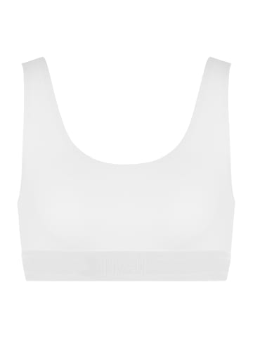 Wolford Bustier Scoop Neck Bralette in pearl