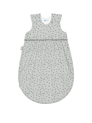 Kinderhaus Blaubär Coolmax-Schlafsack Timmi cool TOP in Dancing Dots Urban Grey