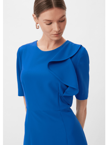 comma Kleid kurz in Blau