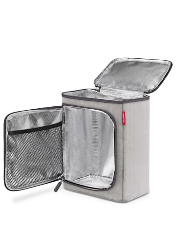 Reisenthel thermo coolerbox - Kühltasche 30 cm (twist powder blue) in herringbone grey