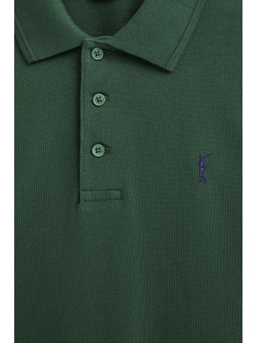 Polo Club Poloshirt MAN RIGBY GO POLO SS IO SHORT SLEEVE REGULAR FIT in Flaschengrün